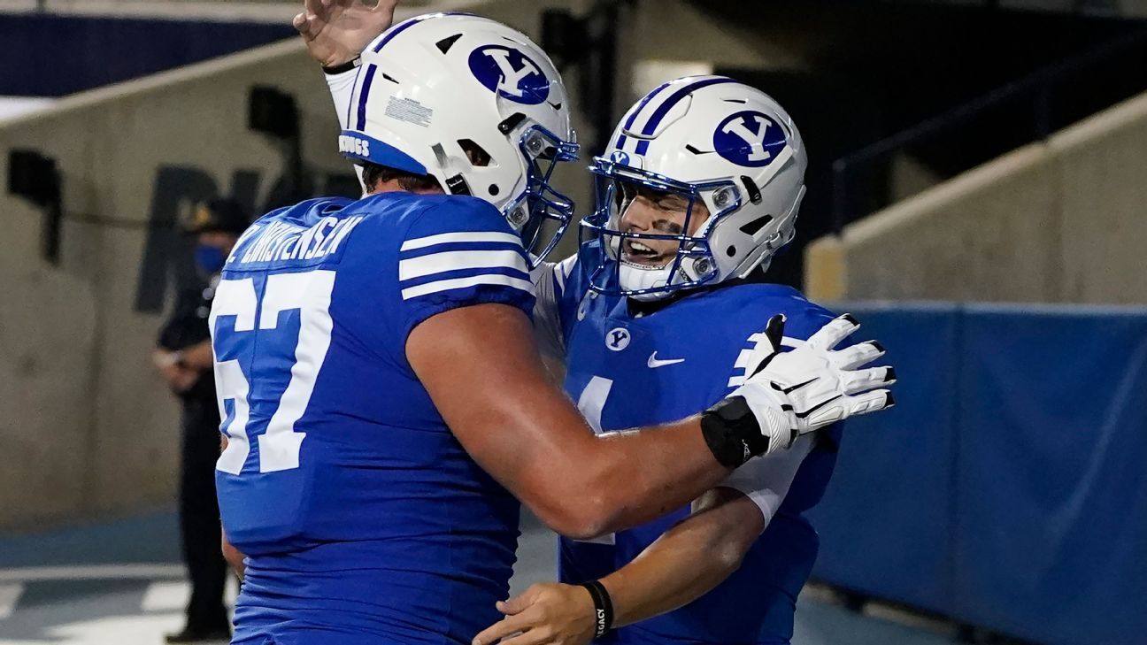 Zach Wilson is living up to the hype as the next great BYU quarterback -  ESPN