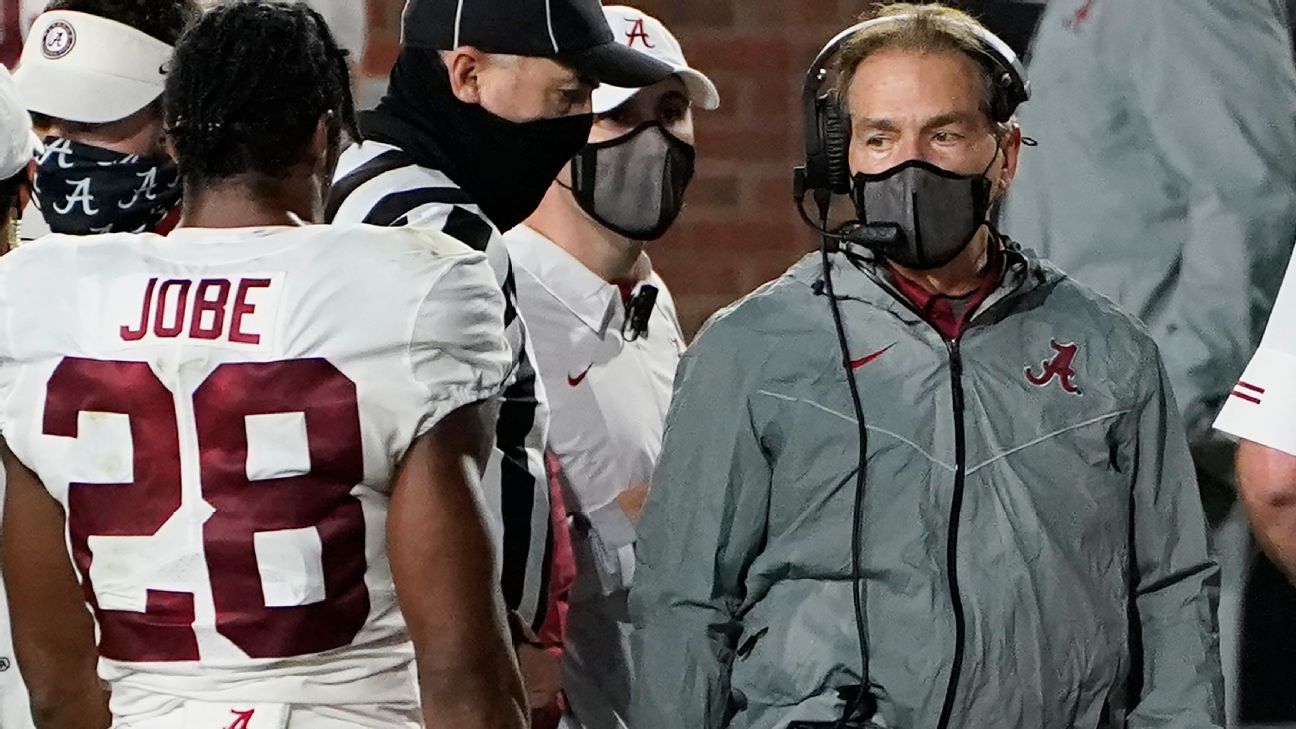 Alabama football coach Nick Saban, athletic director Greg Byrne test positive for COVID-19