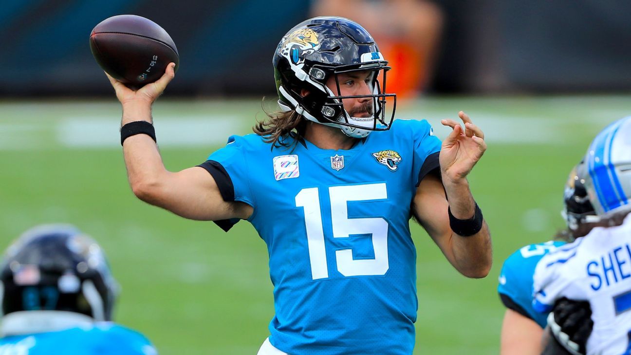 2021 NFL Draft: Jacksonville Jaguars lead Trevor Lawrence sweepstakes