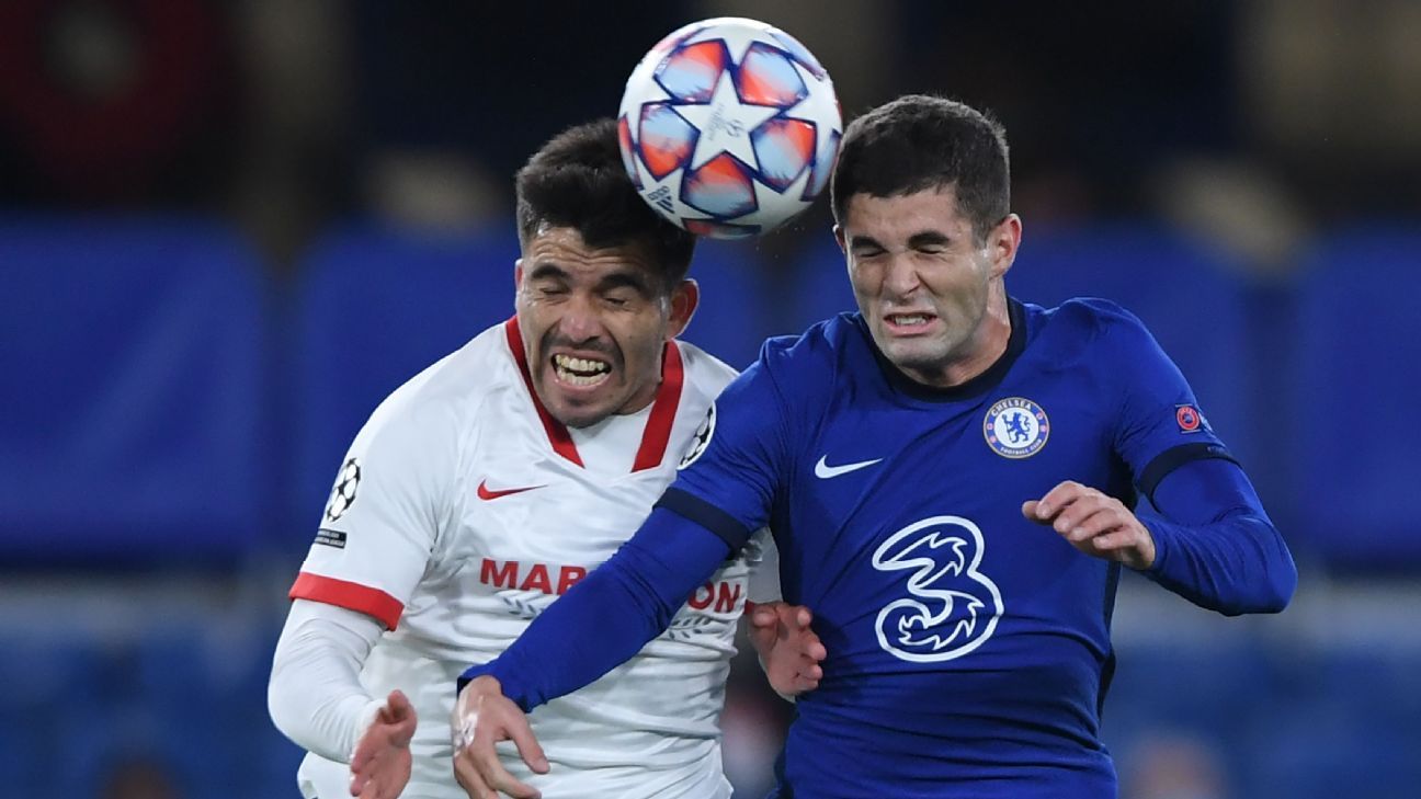 Chelsea Vs Sevilla Fc Football Match Summary October 20 2020 Espn