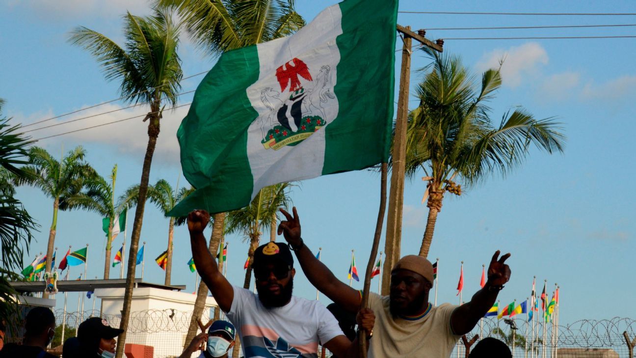 'The Nigerian flag was bloodied' Footballers condemn violence against