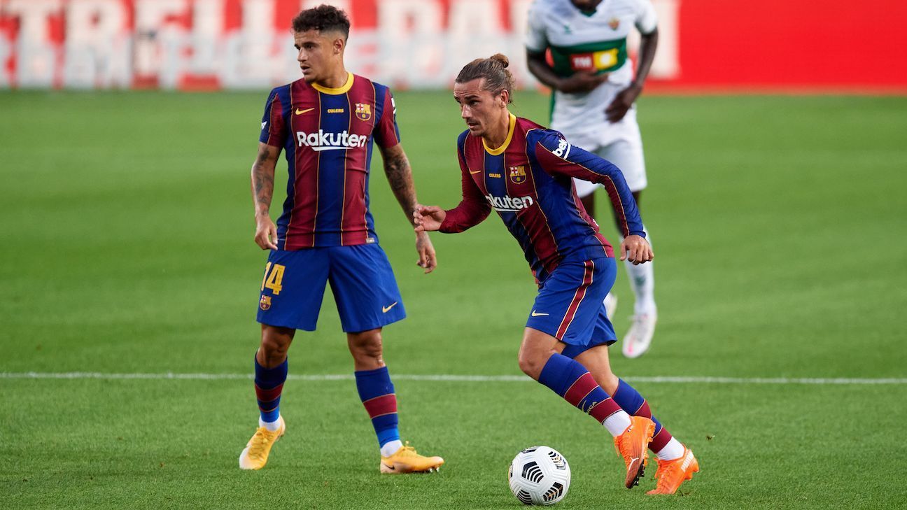 Coutinho y Griezmann negocian un recorte salarial con Persia