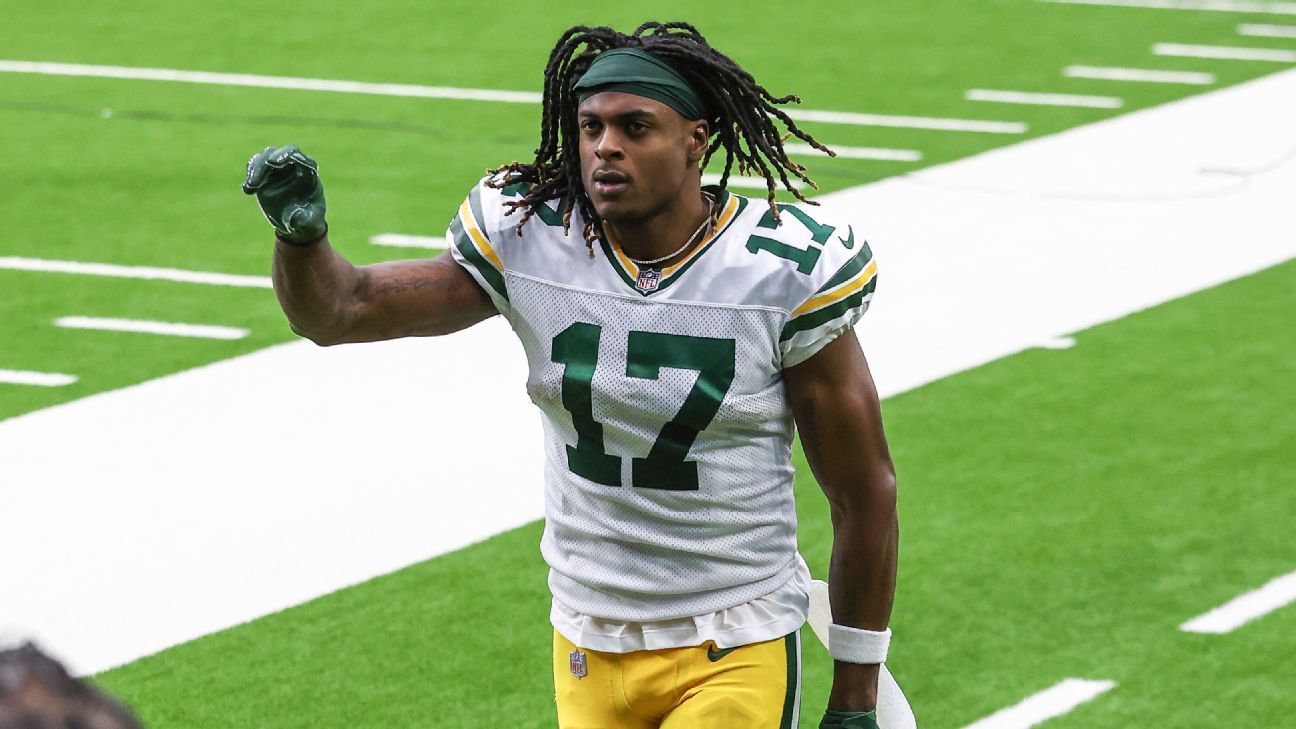 Packers' Davante Adams misses practice Thursday due to ankle injury