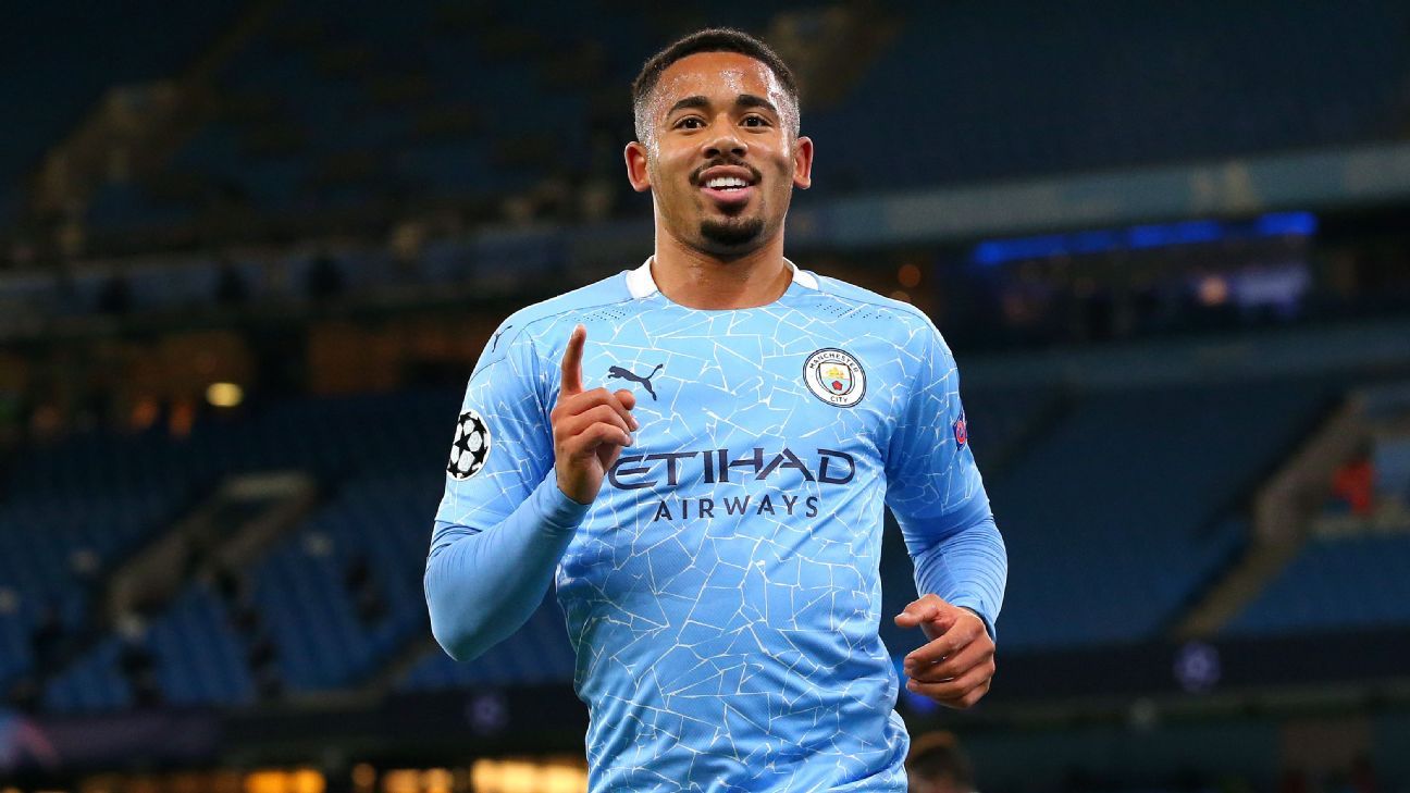 Champions League: com gol de Jesus, Manchester City vence 19ª