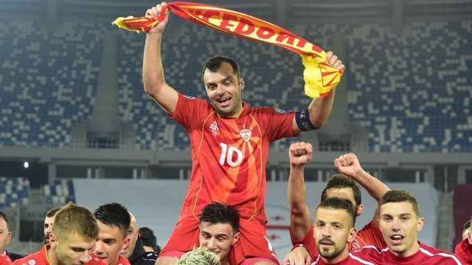 Goran Pandev lleva a Macedonia del Norte a su primer Campeonato de Europa