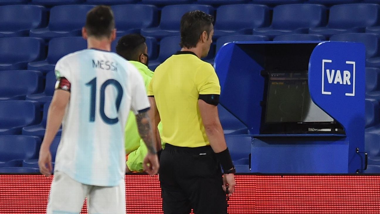 Messi Var ¡Polémica! El VAR le anuló un gol a Lionel Messi para Argentina frente ...