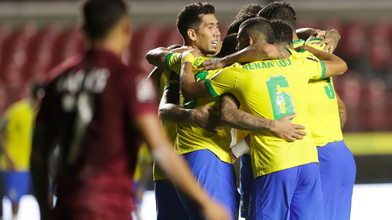 Brasil x Venezuela: resultado, gols e ficha técnica