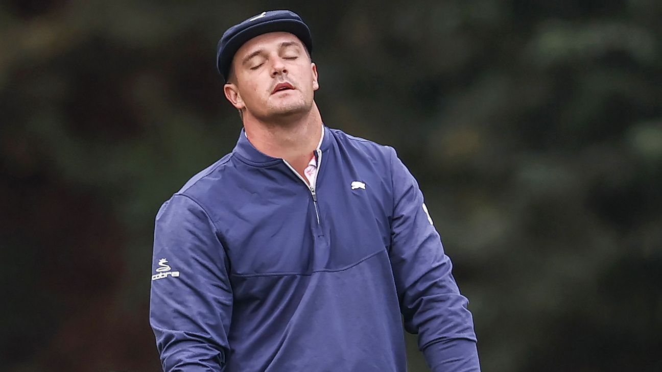 Bryson DeChambeau not feeling well, barely makes cut at Masters ESPN