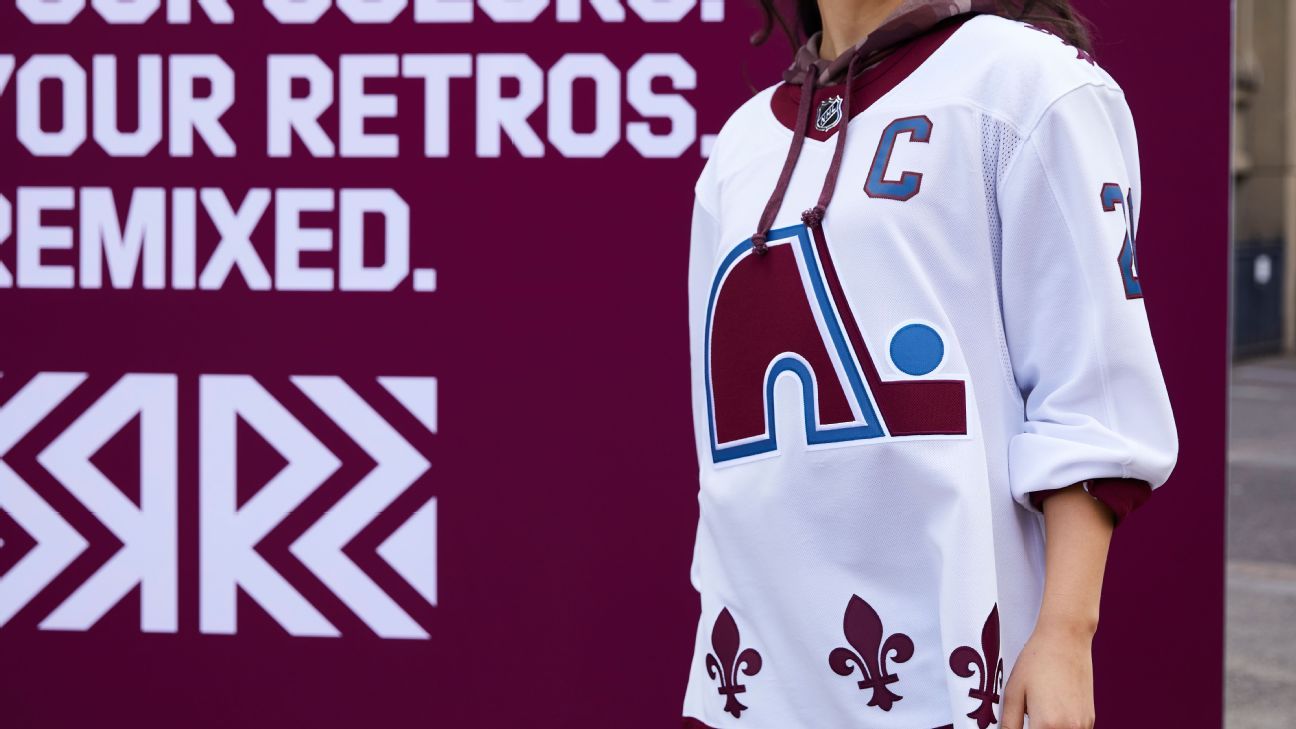 Colorado Avalanche to honor Quebec Nordiques on 'Reverse Retro' jersey