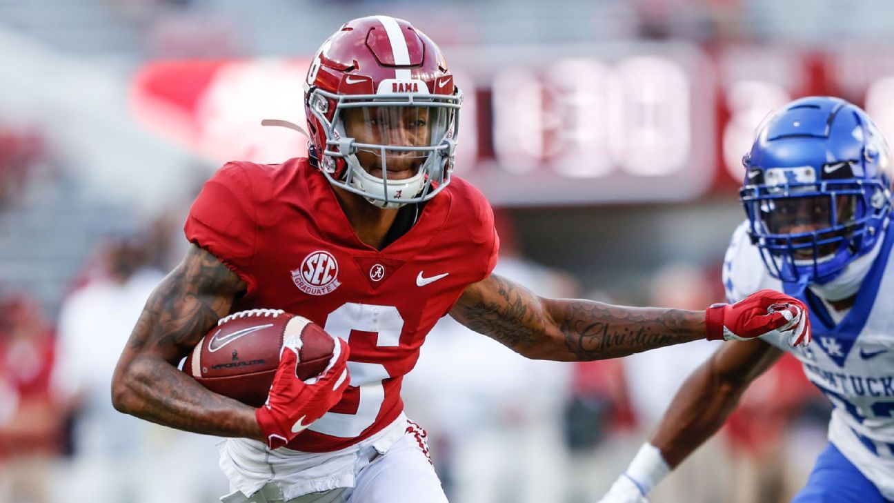 Alabama's DeVonta Smith becomes 1st wide receiver to win Heisman Trophy in  29 years