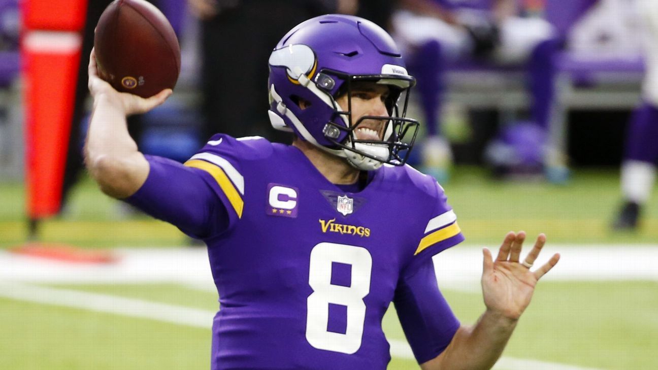 Vikings activate QB Kirk Cousins and Nate Stanley off COVID list