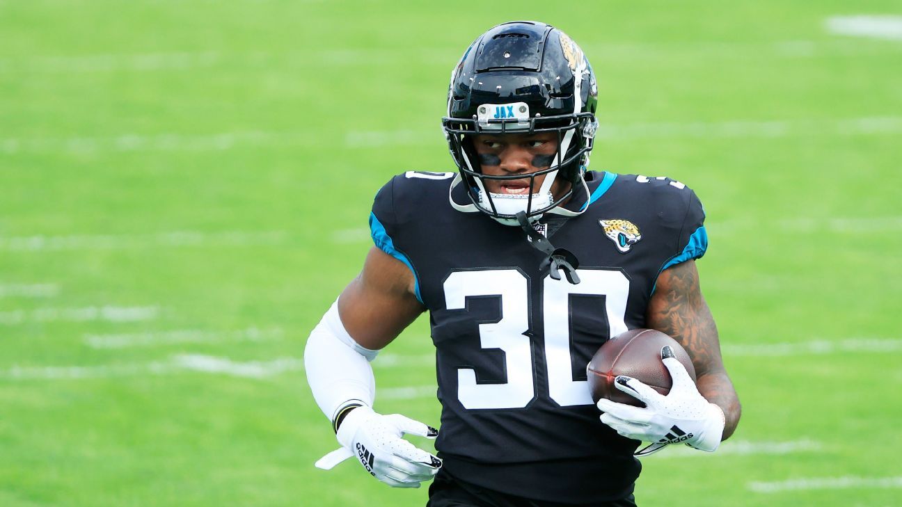 Jacksonville Jaguars RB James Robinson ruled out failing to reach undeveloped review record