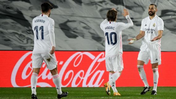 Real Madrid Vs Athletic Bilbao Football Match Report December 15 2020 Espn