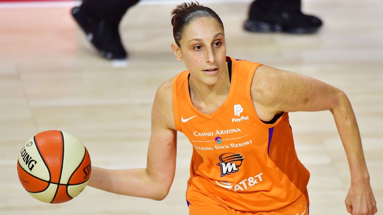  Diana Taurasi Game Issued Phoenix Mercury Adidas WNBA