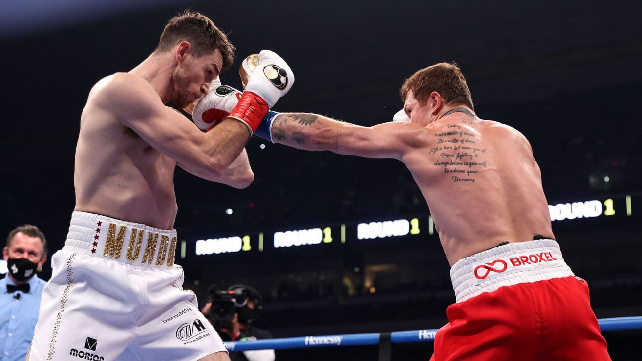 “Canelo” Álvarez dominates on his return to Callum Smith