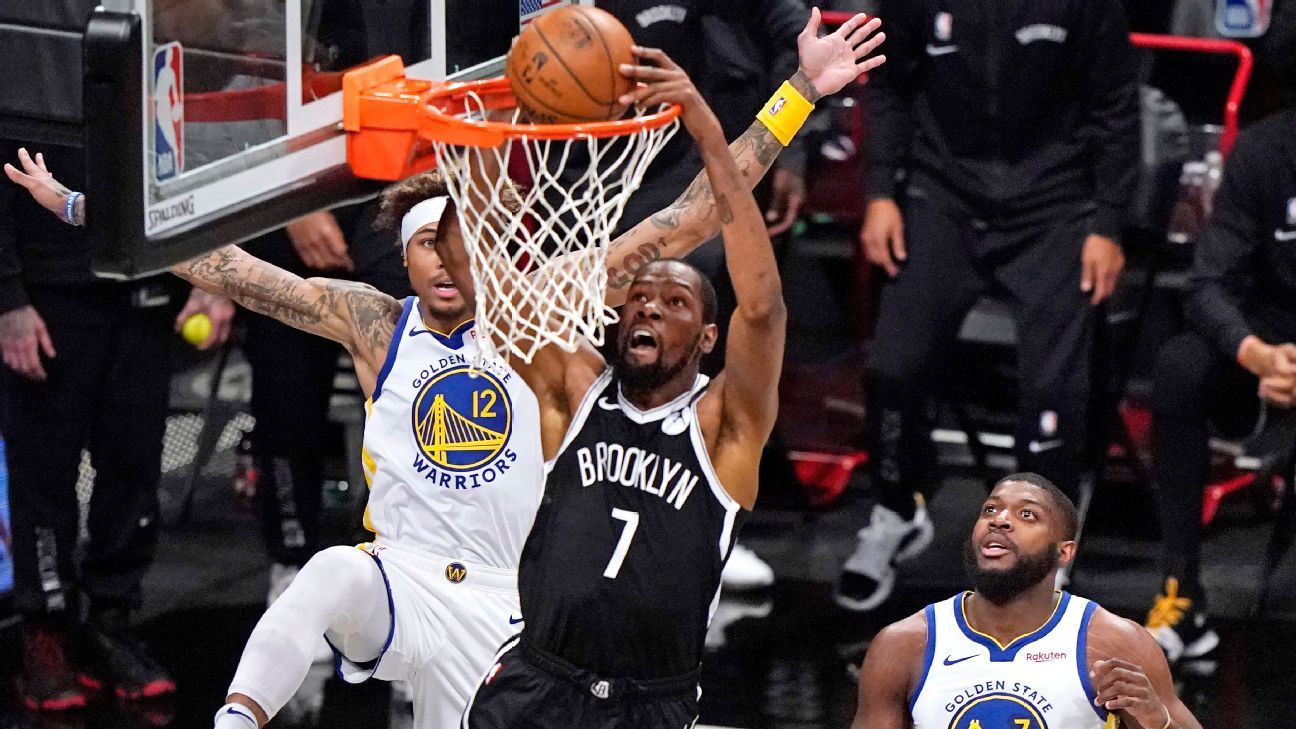 Kevin Durant Is Back In A Spectacular Style Highlighting His Home Win During The Brooklyn Nets Open Season Nba Sports Jioforme