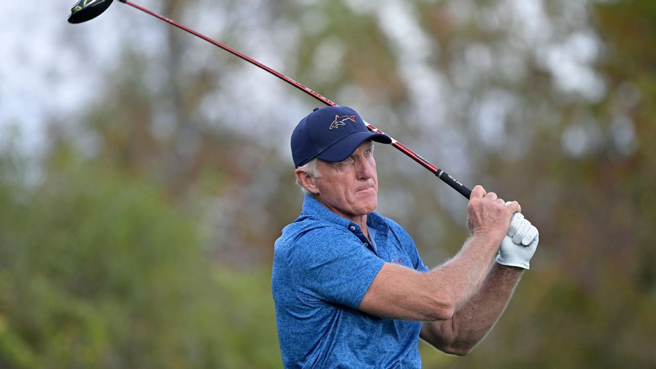 Golf legend Greg Norman set to run competing tour that hopes to begin play in 20..