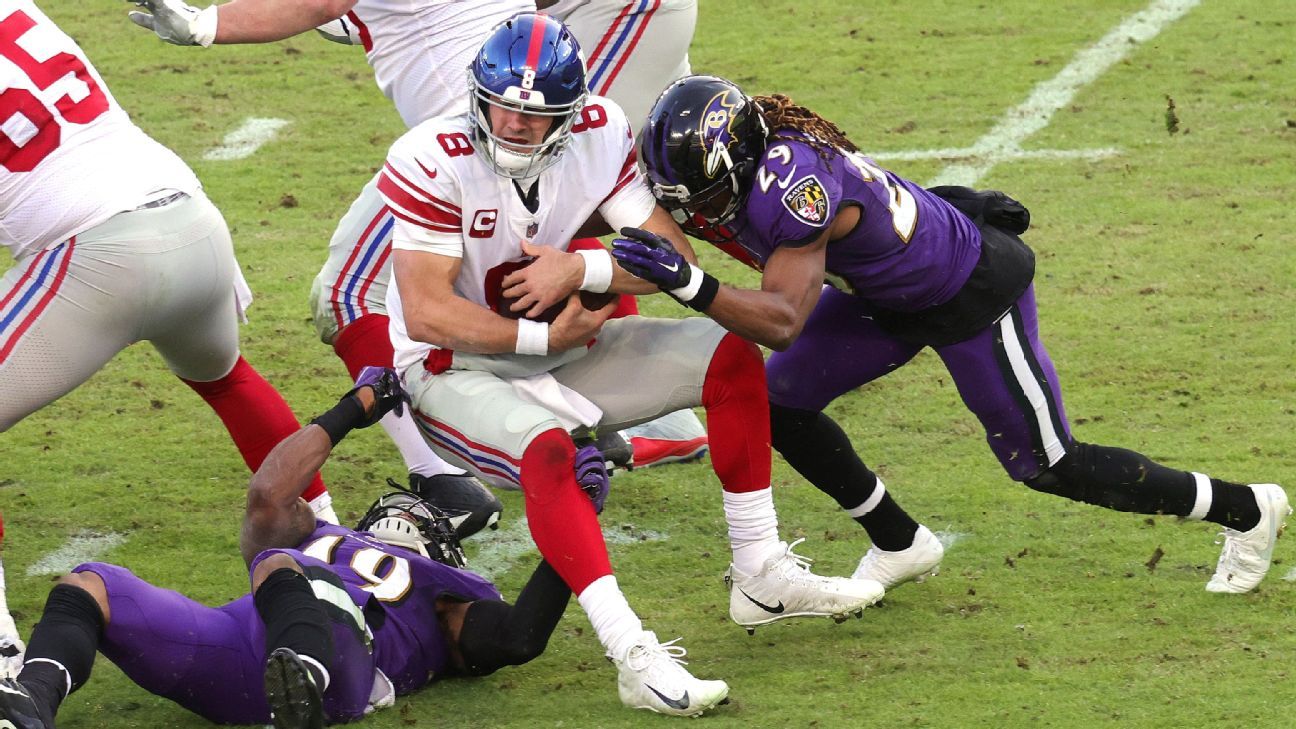 New York Giants' blowout loss to Ravens a big reality check - Vimarsana News