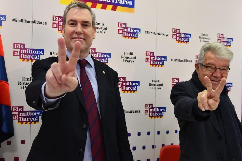 Josep Maria Minguella, vice-president of candidate Rousaud, hopes to bring Haaland and Mbappé to Barcelona
