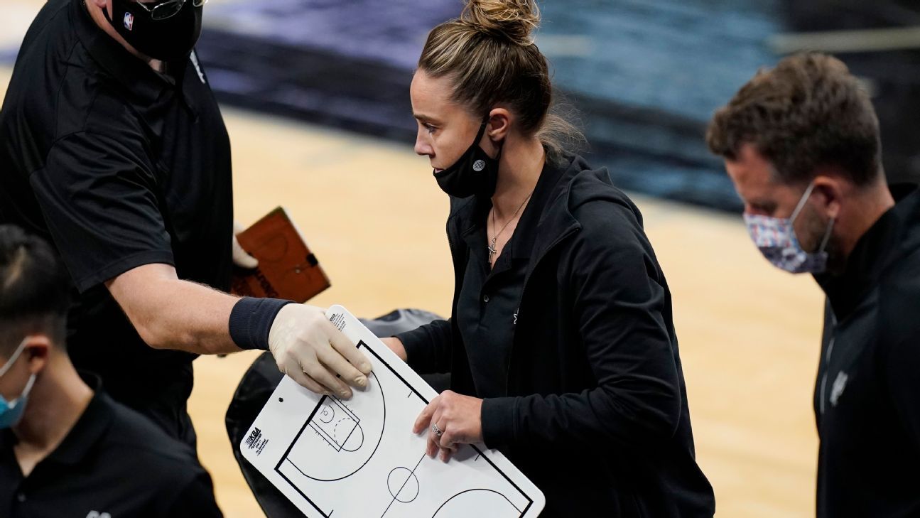 LeBron James praises Becky Hammon, the first woman to lead an NBA team