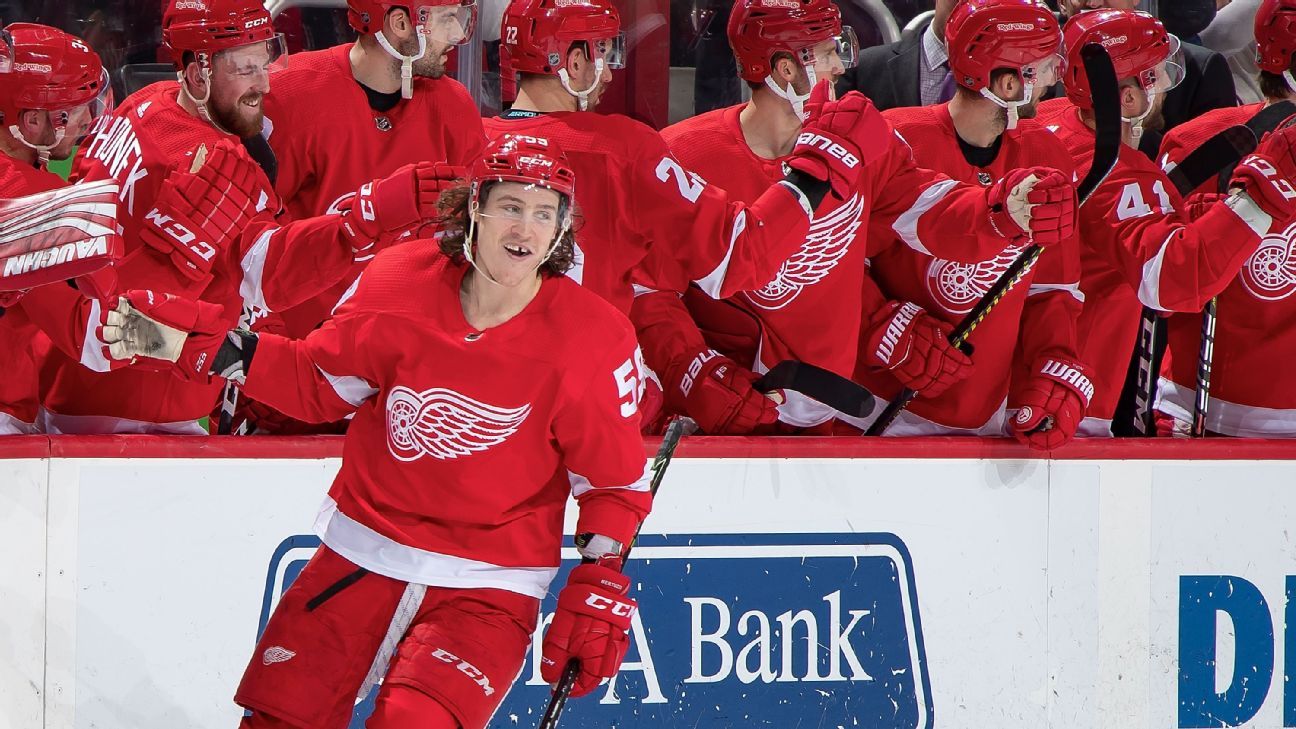 Red Wings re-sign Tyler Bertuzzi to two-year contract 