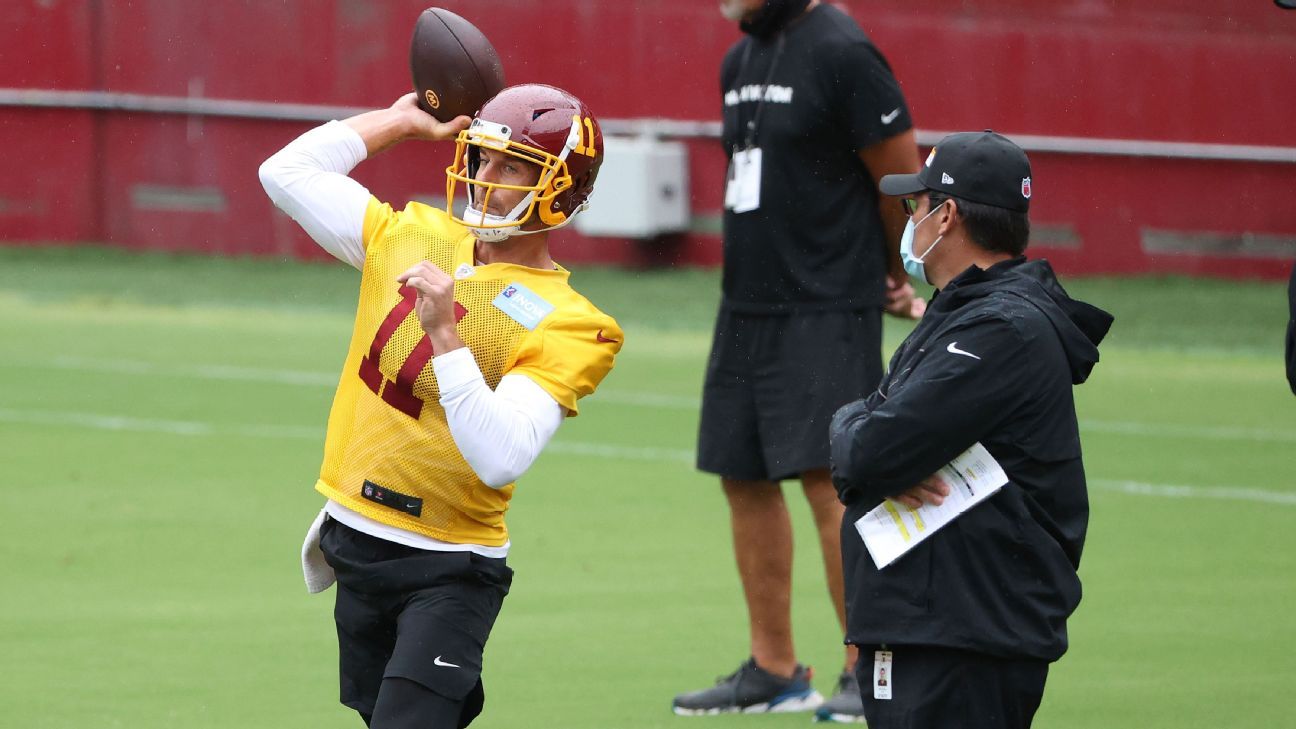 Washington Football Team QB Alex Smith takes a few weeks before deciding on the future