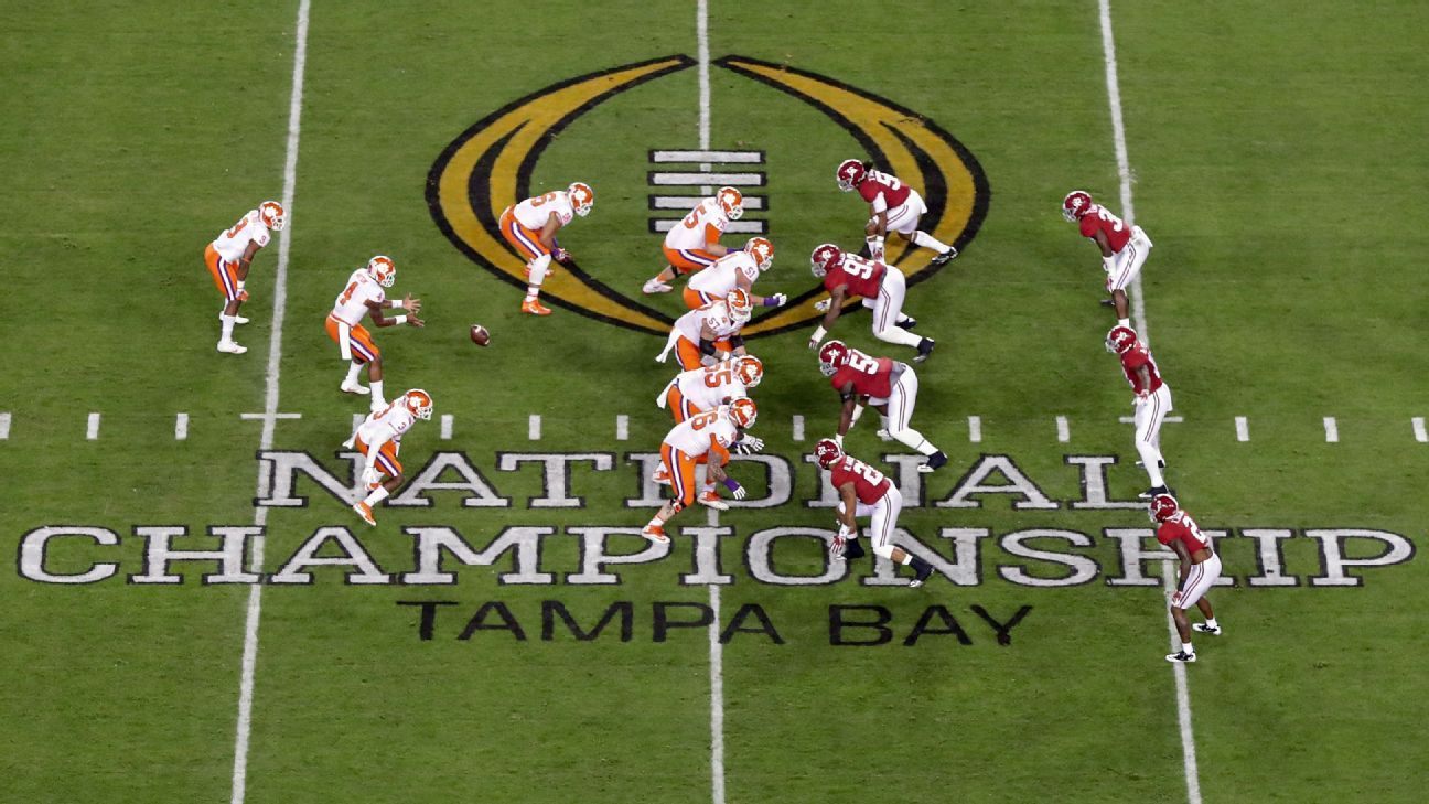 ESPN changes College Football Playoff graphic for title game after  complaints