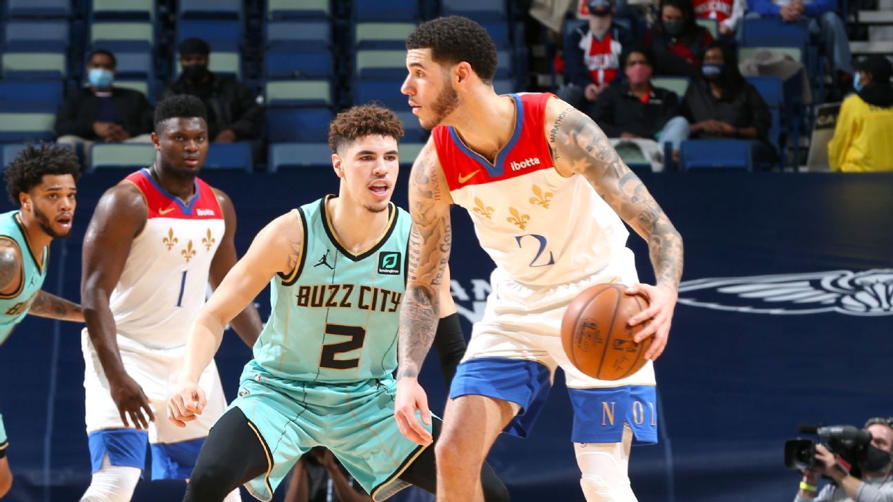 LaMelo Ball a timid assist from the historic triple-double as Hornets defeating Lonzo Ball, Pelicans