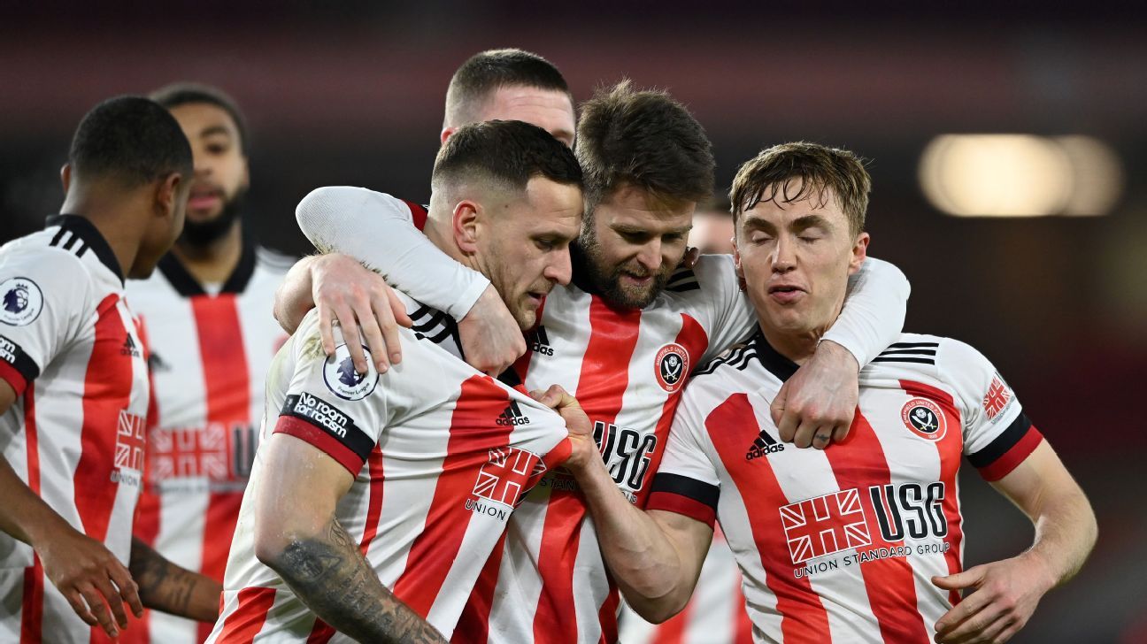 Sheffield United Vs Newcastle United Football Match Report January 12 2021 Espn