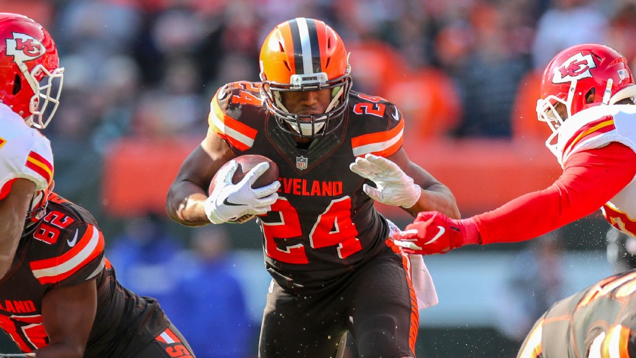 Cleveland Browns reach 3-year, $36.6 million deal with star RB Nick Chubb