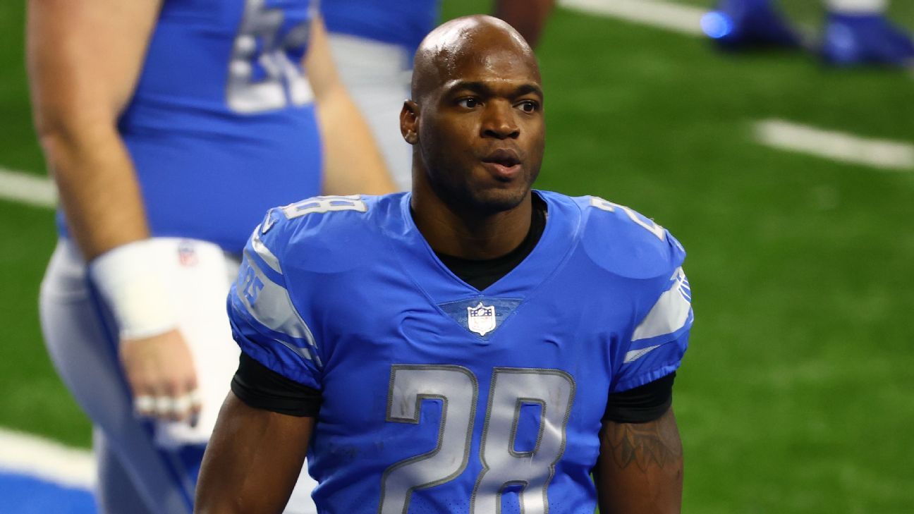 Adrian Peterson to sign with the Detroit Lions: Report 