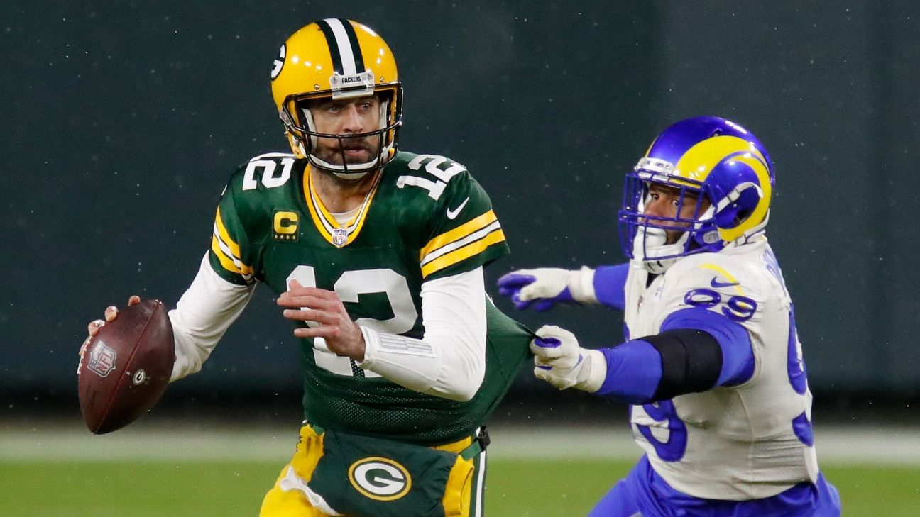 Green Bay Packers hand Los Angeles Rams their 10th loss