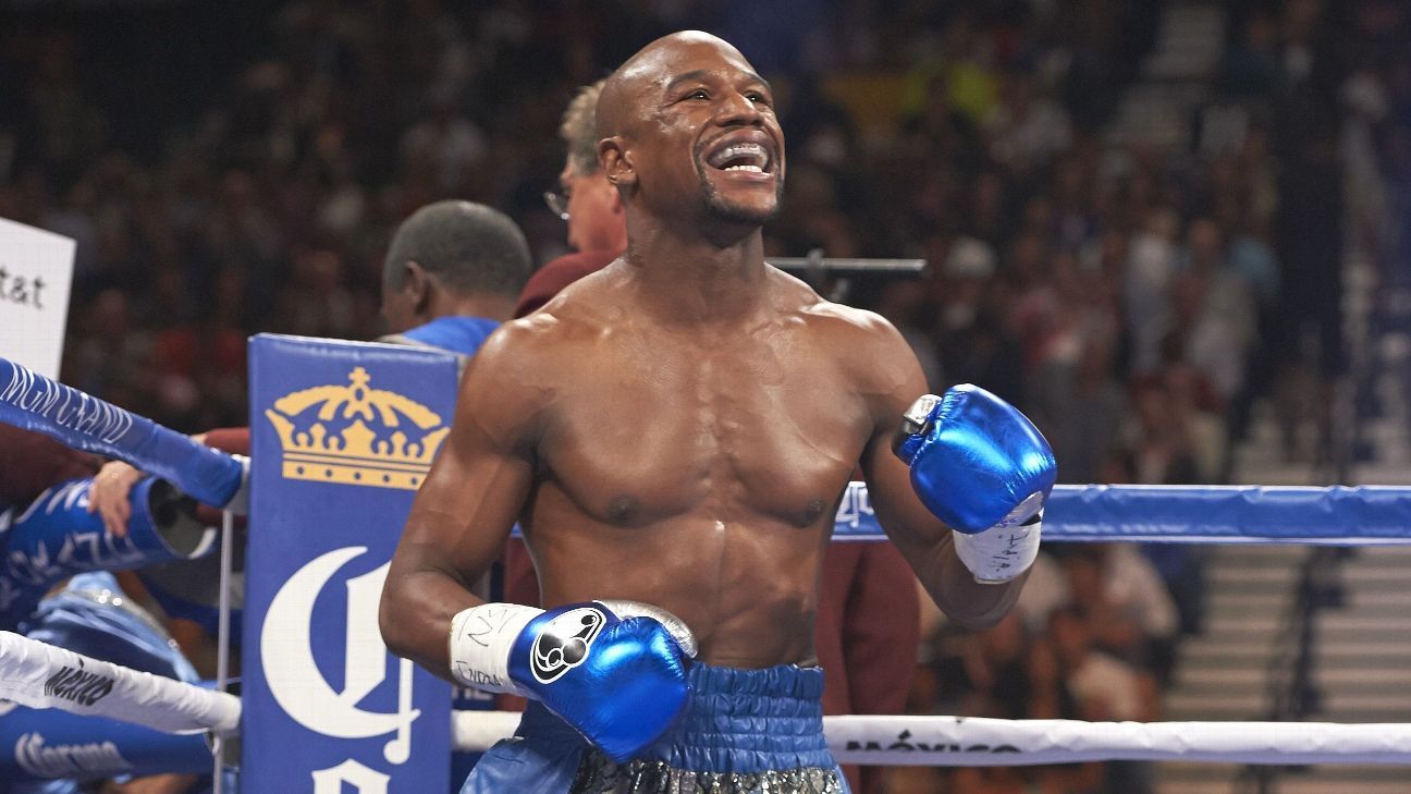 Honorá CMB a Mayweather con imagen en su cinturón