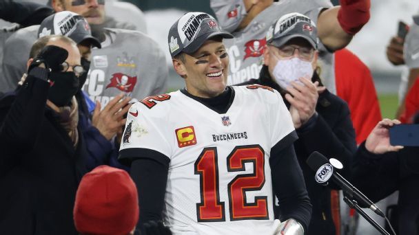 Buccaneers' Tom Brady sends jersey to Washington's Chase Young - ESPN -  Tampa Bay Buccaneers Blog- ESPN