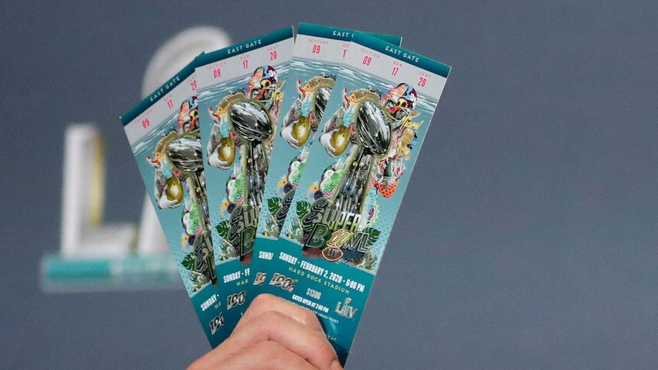 Boletos disponibles para el Super Bowl alcanzan 23,000 dólares ESPN