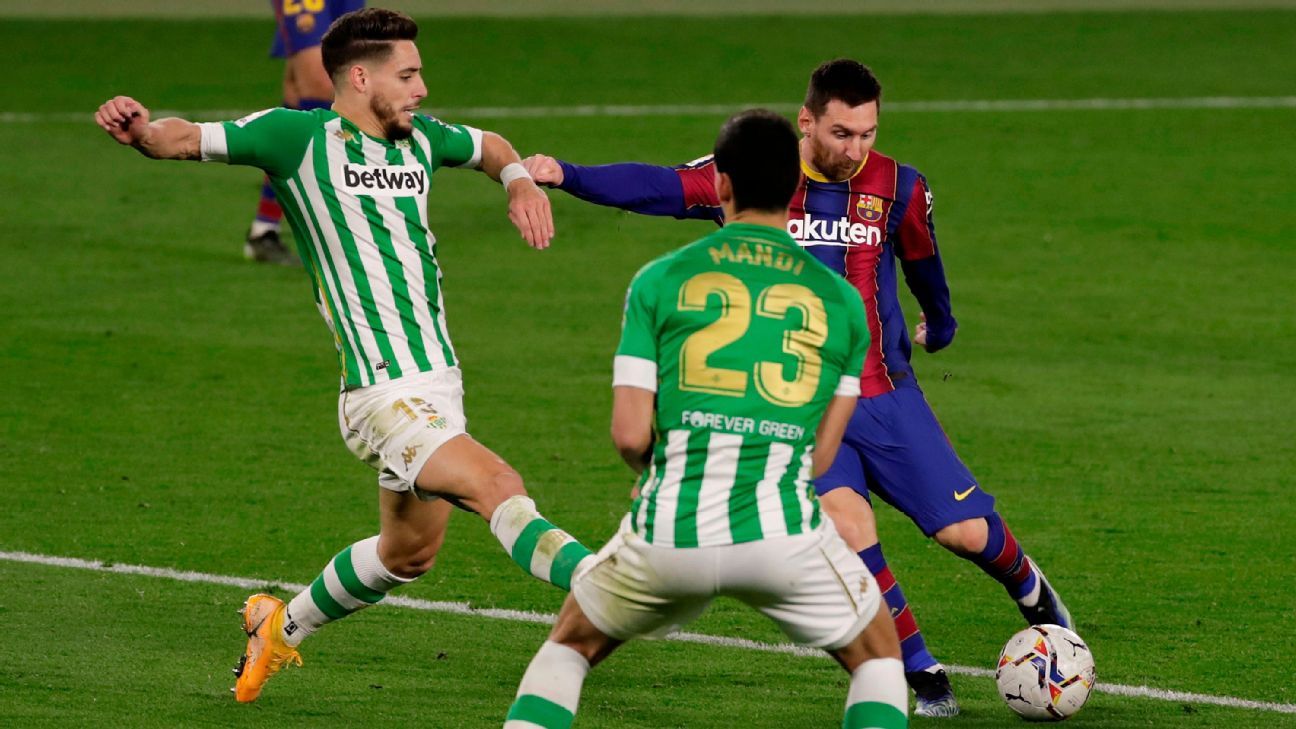 Real Betis against Barcelona – Reporte del Partido – 7 February 2021