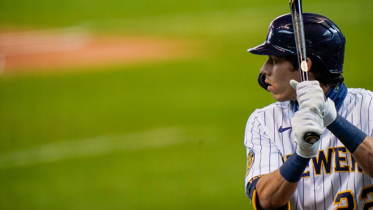 Brewers' Christian Yelich will undergo MRI on ailing back after hitting  'plateau' in recovery 