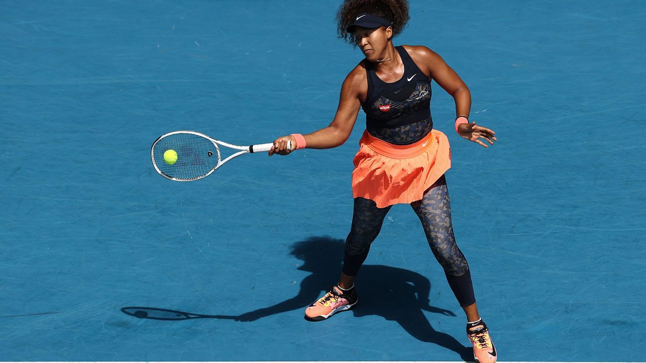 Naomi Osaka wins the 19th consecutive match for a place in the Australian Open semifinals
