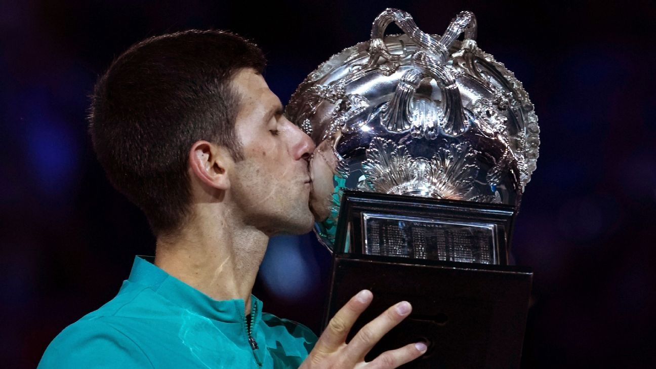 Novak Djokovic rolls to 9th Australian Open title, 18th Grand Slam career
