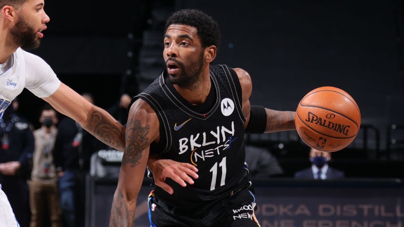 Brooklyn Nets point guard Kyrie Irving is expected to miss the next 3 NBA games for family reasons