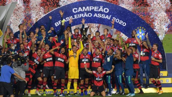 Flamengo win BrasileirÃ£o title