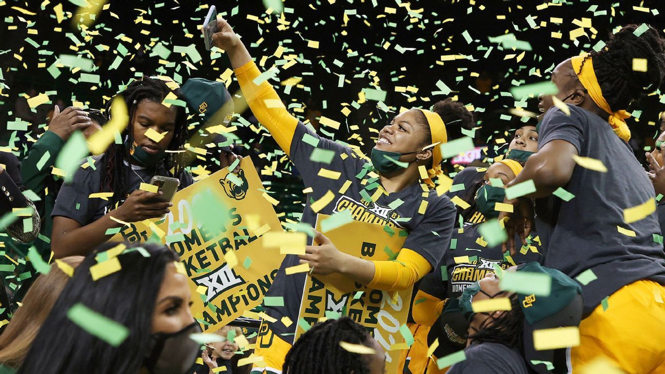 No. 7 Baylor Lady Bears extend nation's longest current streak with 11th straight Big 12 title - ESPN