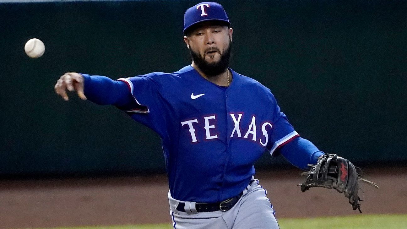 Alex Rodriguez, Texas Rangers, Starting Shortstop.