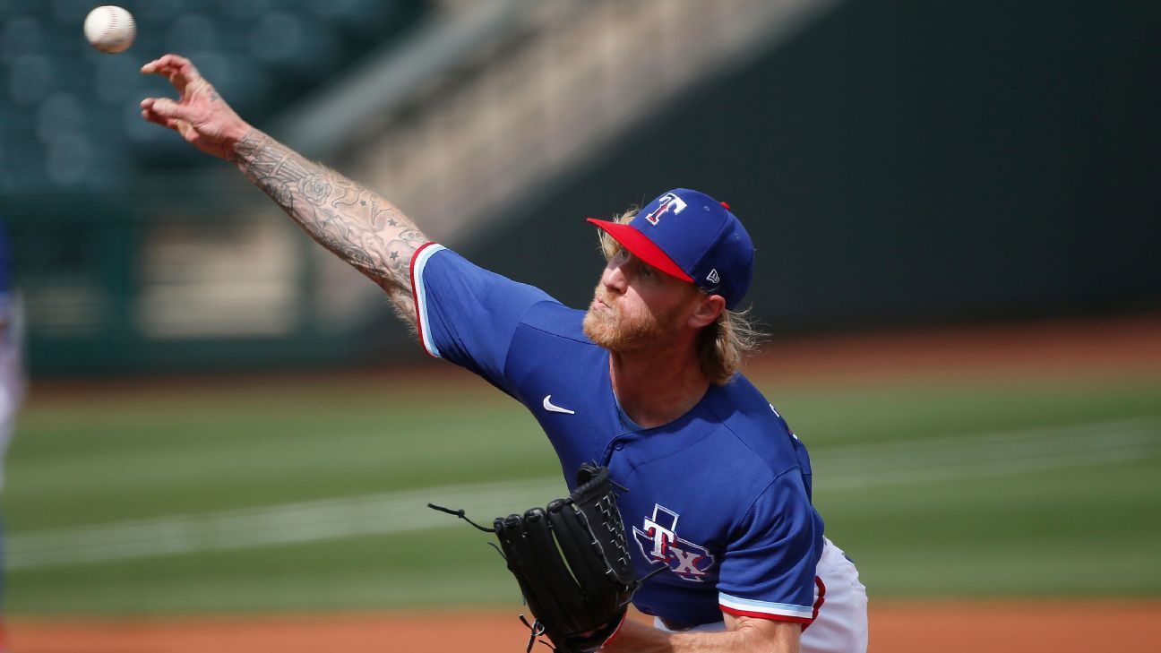 Mike Foltynewicz encouraged by renewed velocity in fresh start with