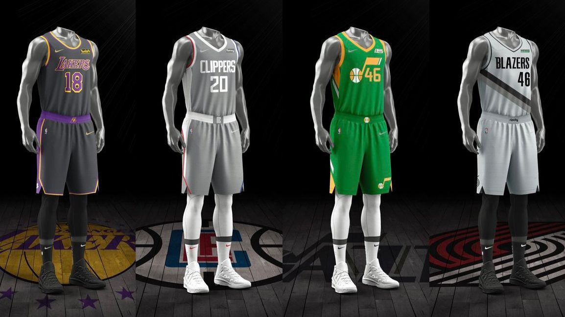 político Prestigioso Nublado All 16 Nike NBA Earned Edition jerseys revealed for the 2020-21 season