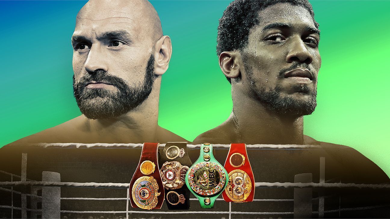 Two unification fights signed between Tyson Fury and Anthony Joshua