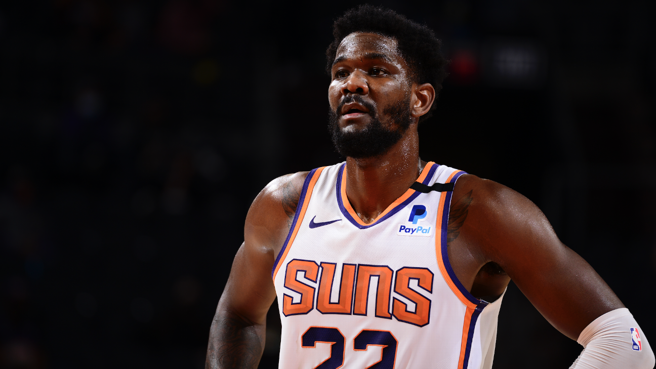 Phoenix Suns, Deandre Ayton negotiations on max rookie extension have stalled, s..