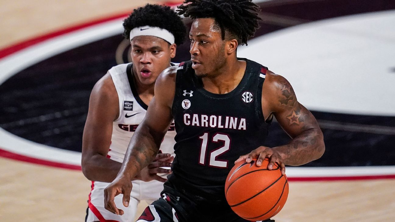 South Carolina’s Hannibal trainee, Jalyn McCreary entering the transfer portal