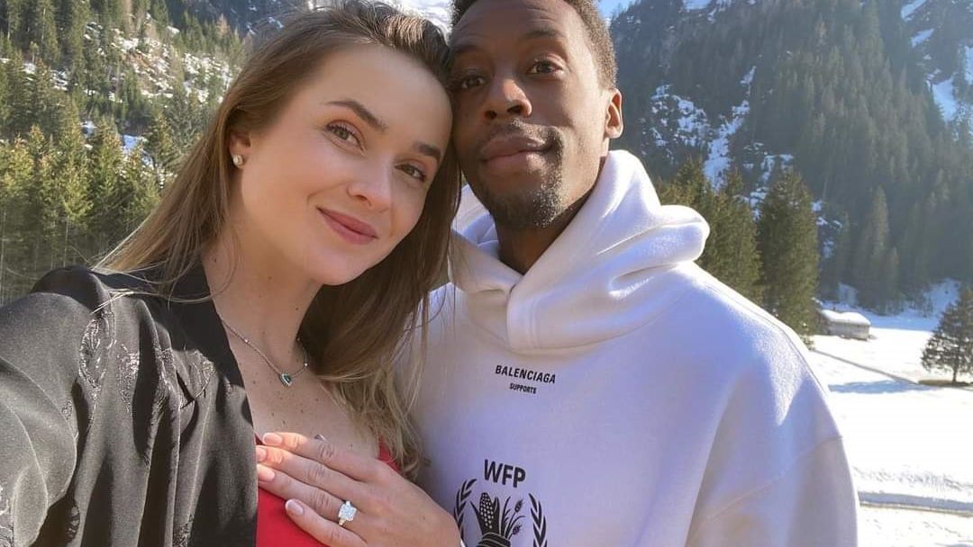 Gael Monfils y Elina Svitolina anunciaron su boda