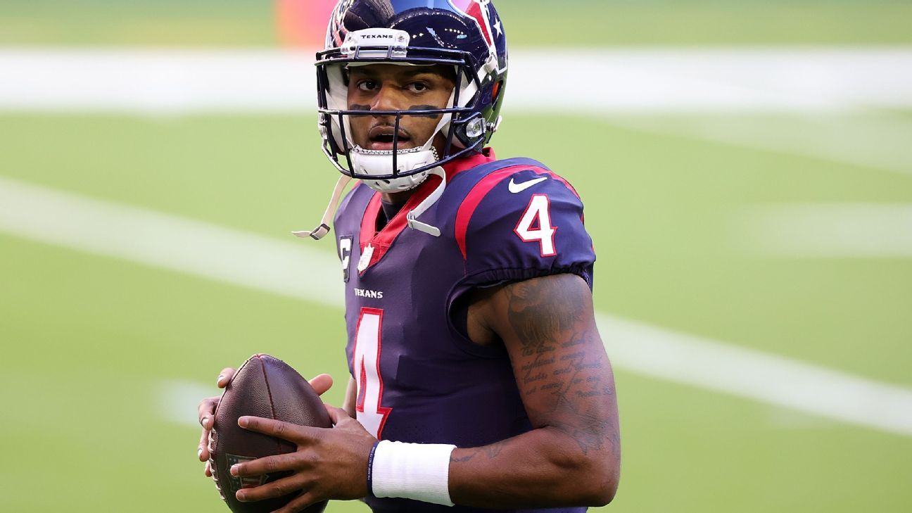 NFL says no restrictions on Deshaun Watson at Houston Texans camp while investig..